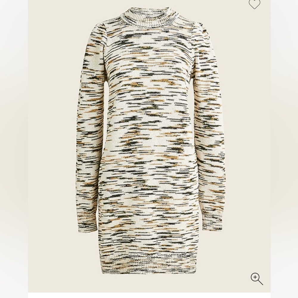 J. Crew Multicolor Knit Dress